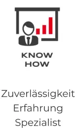 Zuverlässigkeit Erfahrung Spezialist