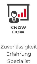 Zuverlässigkeit Erfahrung Spezialist